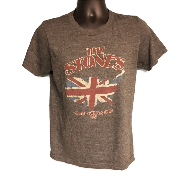 Bravado Other - The Rolling Stones 1981 Tour Retro graphic T-Shirt size Small